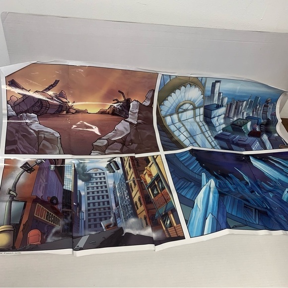 DC Comics SUPERMAN Busy Book 10 Figures Playmat - Picture 9 of 16